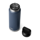 Yeti Rambler 36 Oz Chug Bottle 1 L – dubbelwandige roestvrijstalen drinkfles met Chug Cap, 1 liter inhoud, geïsoleerd en vaatwasserbestendig