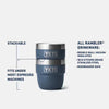 Yeti Rambler Stackable Espresso Cup 4 Oz 2 pack