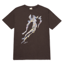 HUF - MILES DAVIS - UNTITLED S/S TEE Chocolate voorkant