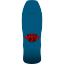 Powell Peralta Welinder Nordic Skull Skateboard Deck Blue Shape 193 voorkant