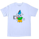 Quasi Skateboards Go To Hell T-shirt wit voorkant Revert95.com