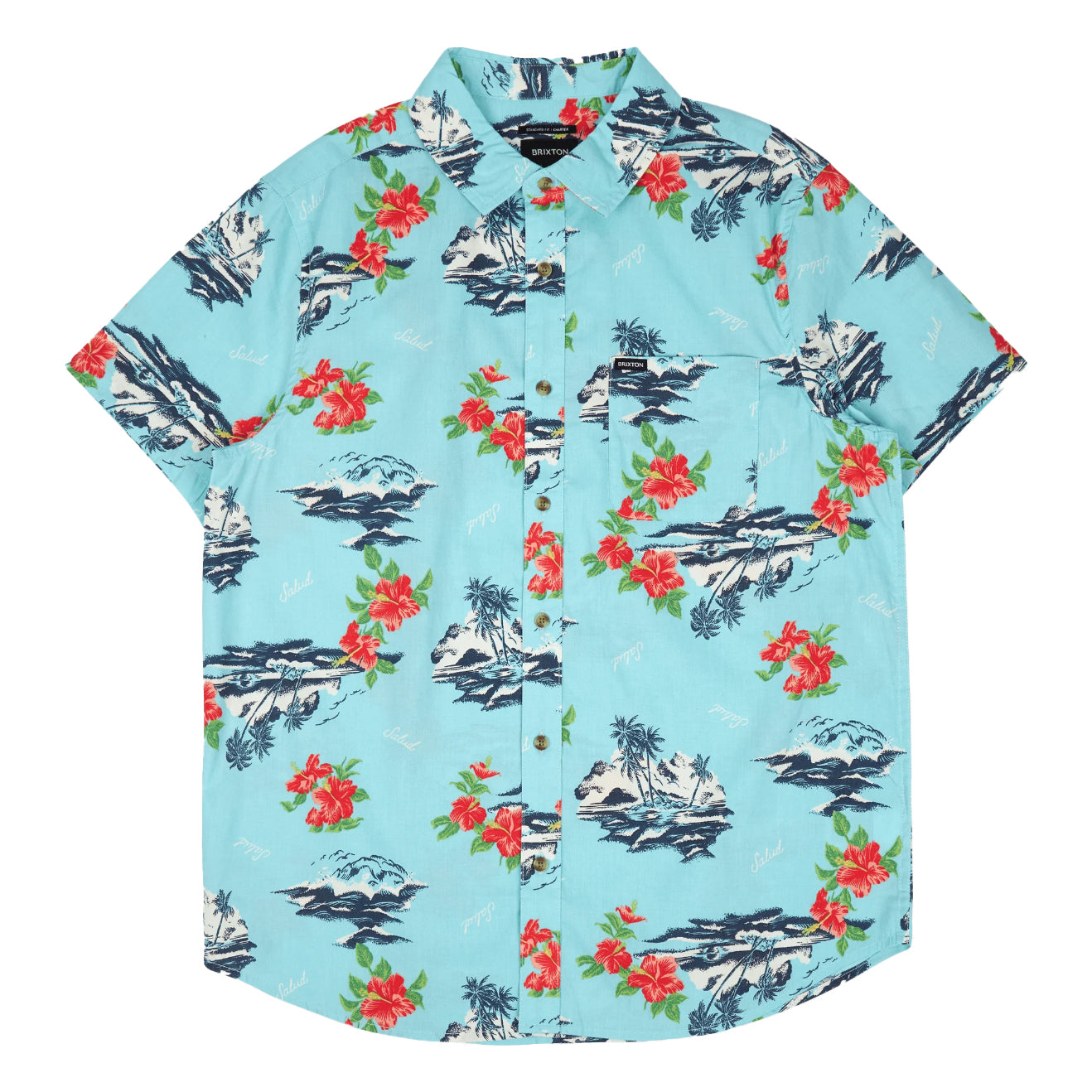 CHARTER PRINT S/S WOVEN main image 1