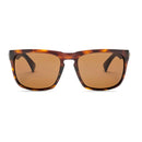 Electric Knoxville bruin zonnebril voorkant Revert95.com
