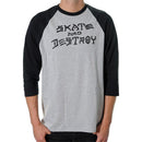 Skate and Destroy Raglan