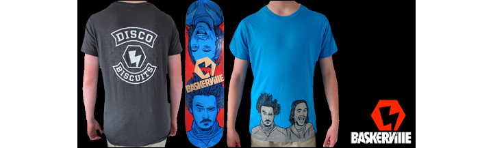 Baskerville tickets, skateboard en T-shirts winnen!