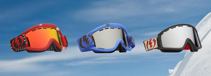Electric snowboard goggles