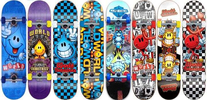 World Industies skateboards