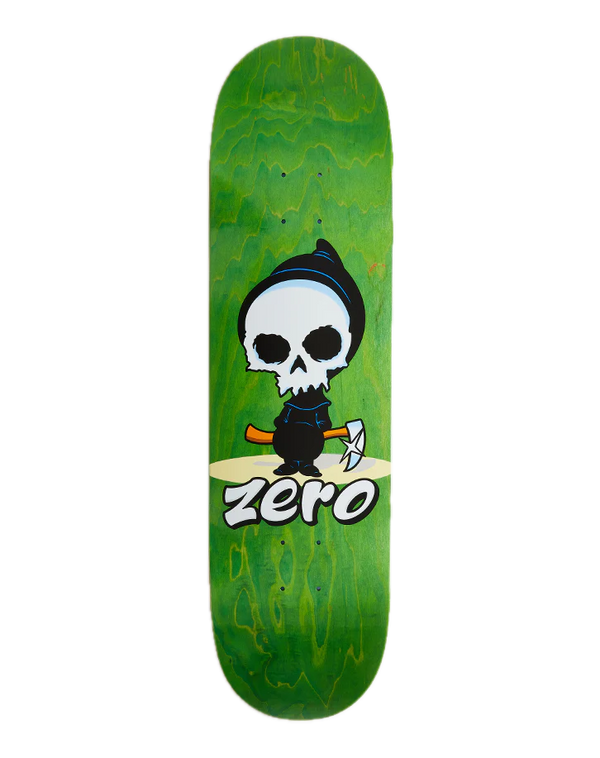 Zero Reaper Deck – skateboarddeck met klassieke Reaper skull graphic en 7-laags esdoorn