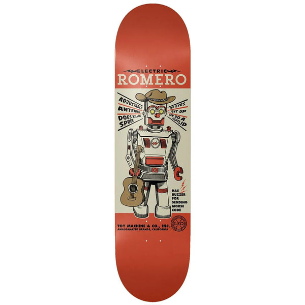 Toy Machine Romero Robot Deck skateboard deck met Romero Robot-graphic