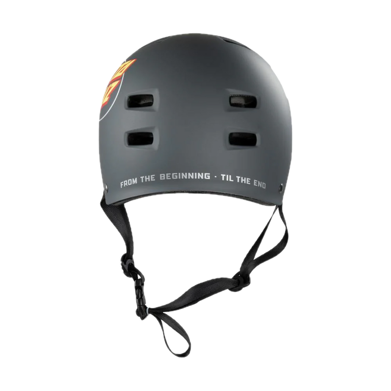 Bullet x Santa Cruz Helmet Oval Dot – skatehelm met Santa Cruz Oval Dot logo, ABS-buitenschaal en EPS-schuim
