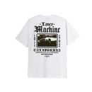 Loser Machine Valley Centre Heavyweight T-Shirt White, heavyweight t-shirt van 100% cotton met standard fit, maten M-XXL, verkrijgbaar bij Revert 95 Haarlem