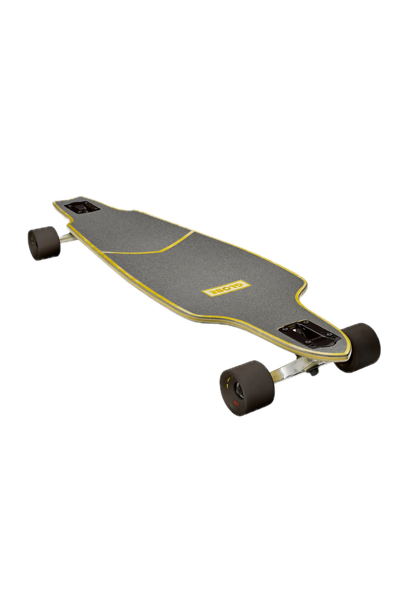 Globe Prowler Classic Somewhere Fast – drop-through longboard van 8-laags esdoorn met Somewhere Fast-graphic, Tensor-trucks en 69mm wielen