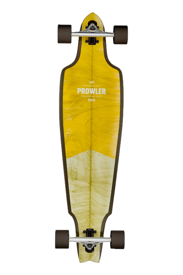 Globe Prowler Classic Somewhere Fast – drop-through longboard van 8-laags esdoorn met Somewhere Fast-graphic, Tensor-trucks en 69mm wielen