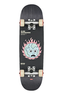 Globe Kids Softie Micro Black In Flames – compleet mini-skateboard voor kinderen met Black In Flames-graphic, Tensor trucks en Softie wielen