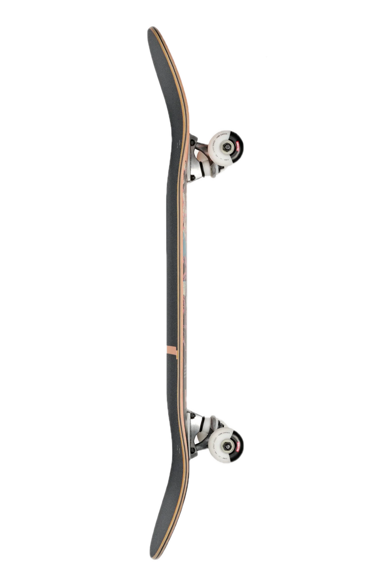 Globe G1 Visitation Terra Bay – skateboarddeck van 7-laags esdoorn met Visitation-graphic in aardse tinten en medium concave