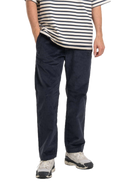 Reell Reflex Loose Chino Deep Navy Square Cord – loose fit chino van corduroy met elastische tailleband en deep navy kleur