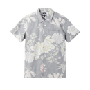 Loser Machine Hawkmoth Woven Shirt, 100% cotton poplin short sleeve camp collar shirt met all over Hawkmoth printed graphic welt chest pocket engraved pearl buttons en LMC woven label branding verkrijgbaar in Sage en Black, verkrijgbaar bij Revert 95 Haarlem