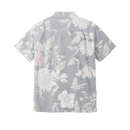 Loser Machine Hawkmoth Woven Shirt, 100% cotton poplin short sleeve camp collar shirt met all over Hawkmoth printed graphic welt chest pocket engraved pearl buttons en LMC woven label branding verkrijgbaar in Sage en Black, verkrijgbaar bij Revert 95 Haarlem