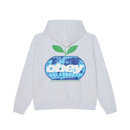 Obey Intercontinental Extra Heavy Hood, extra heavyweight fleece hoodie van 70% cotton 30% polyester met screen print op borst en achterkant, verkrijgbaar in Ash Grey en Black, relaxed fit, maten S-XXL, verkrijgbaar bij Revert 95 Haarlem