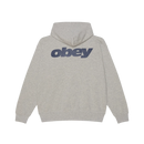 Obey League Hood in de kleuren Ash Grey en Total Eclipse, verkrijgbaar bij Revert 95 Haarlem