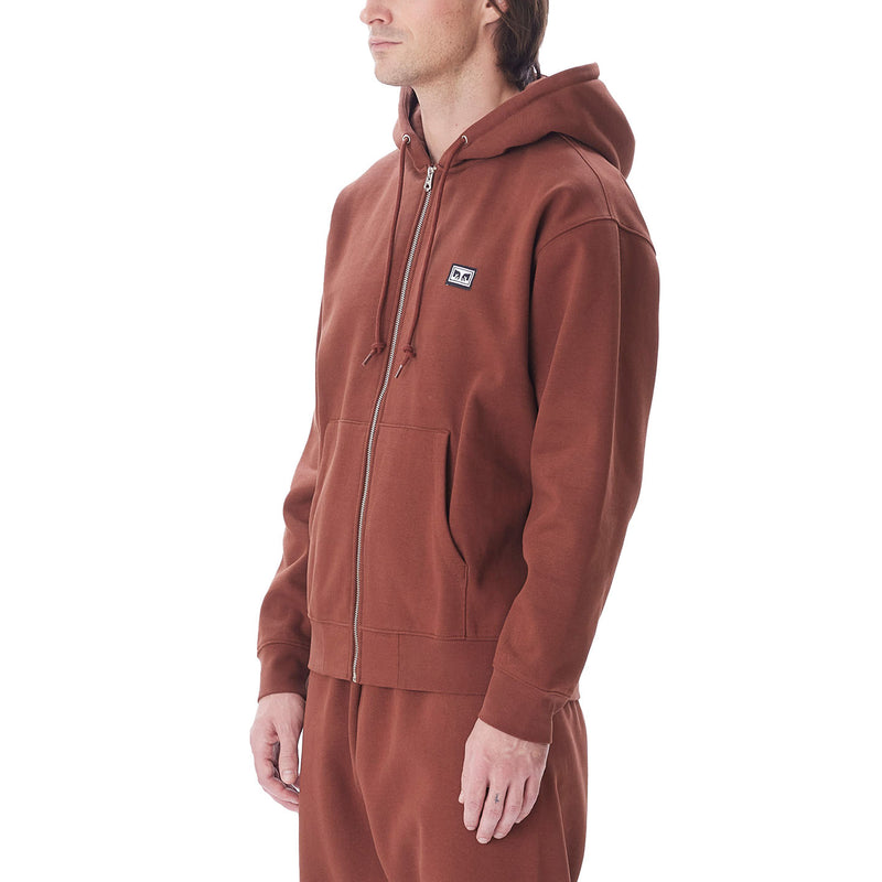 Bestel de Obey Established works eye zip hood Sepia veilig, gemakkelijk en snel bij Revert 95. Check onze website voor de gehele Obey collectie, of kom gezellig langs bij onze winkel in Haarlem.	