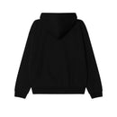 Obey Gordon Extra Heavy Zip Hood Black – zwarte full zip hoodie van extra zwaar fleece met Gordon graphic