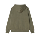 Obey Lowercase Pigment Hood – katoenen hoodie met pigment-dyed afwerking en geborduurd lowercase Obey-logo