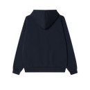 Obey Lowercase Pigment Hood – katoenen hoodie met pigment-dyed afwerking en geborduurd lowercase Obey-logo