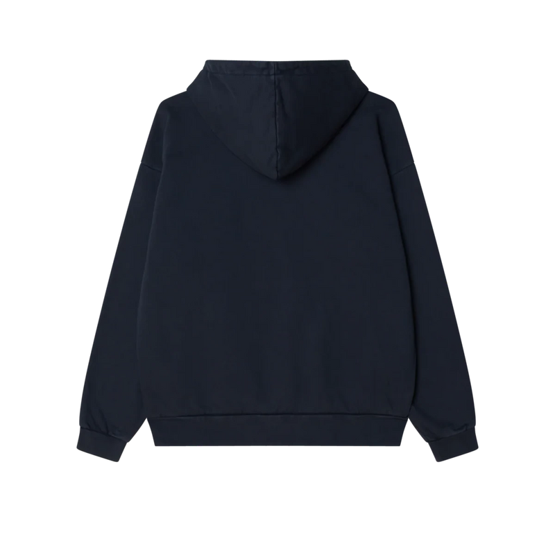 Obey Lowercase Pigment Hood – katoenen hoodie met pigment-dyed afwerking en geborduurd lowercase Obey-logo