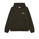 Obey Corp Extra Heavy Hood – hoodie van extra zware fleece met Obey Corp logo op de borst