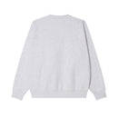 Obey Headlines Crew – crewneck sweater van fleece met Headlines graphic op de borst