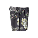 Loser Machine Hawkmoth Short, 90% polyester 10% spandex printed stretch volley short met all over Hawkmoth graphic side seam pockets back patch pocket en LMC woven label branding, verkrijgbaar bij Revert 95 Haarlem