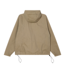 Obey Sota Shell Jacket in Mermaid, 65% cotton 35% nylon technische shell jacket met 2-way Vislon zipper adjustable 3-piece hood hidden zip on-seam pockets elasticated cuffs adjustable bungee hem laminated shell fabric en logo embroidery in relaxed fit, verkrijgbaar bij Revert 95 Haarlem