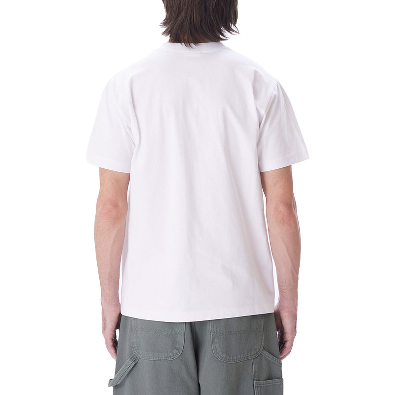 Established works eyes pocket t-shirt White