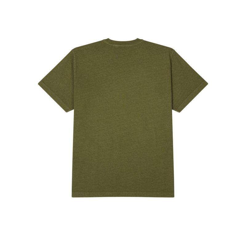 Lowercase pigment tee ss Pigment moss green