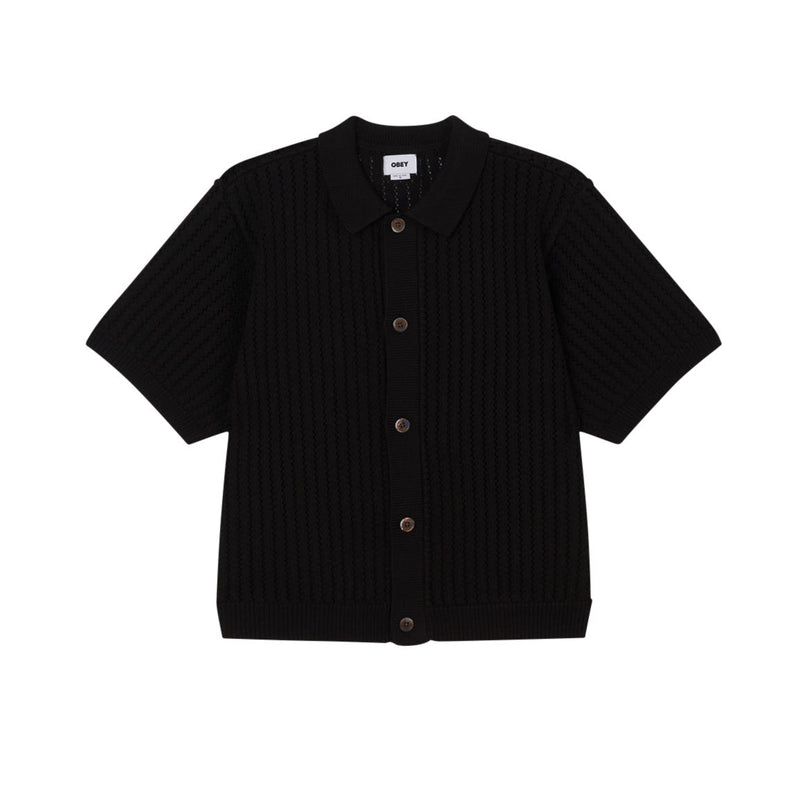Koop het Obey Dez sweater shirt Digital black veilig en snel bij Revert 95 online of kom hem passen in de winkel in Haarlem.
