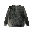 Obey Spray Effect Sweater in de kleur Dark Black Multi, verkrijgbaar bij Revert 95 Haarlem