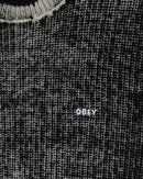 Obey spray effect sweater