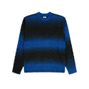 Obey Haze Gradient Sweater in de kleur Blue Multi, verkrijgbaar bij Revert 95 Haarlem