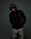 Obey Brann Sweater in de kleur Digital Black Multi, verkrijgbaar bij Revert 95 Haarlem