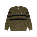 Obey Alden Sweater in de kleur Green Multi, verkrijgbaar bij Revert 95 Haarlem