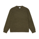 Obey Drex Sweater in de kleur Heather Green, verkrijgbaar bij Revert 95 Haarlem