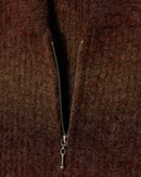 Obey Anton Gradient Cardigan in de kleur Brown Multi, verkrijgbaar bij Revert 95 Haarlem