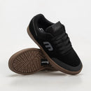 Detail van de gum Michelin buitenzool van de Etnies Marana Black Charcoal Gum.