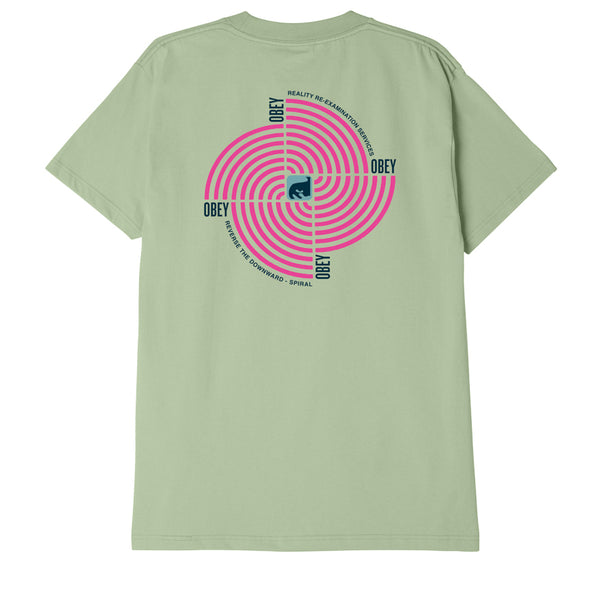 Obey downward spiral T-shirt