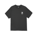 Obey Come Lose Your Hearing Classic T-Shirt Vintage Black, t-shirt van 100% cotton 6oz met geprinte graphic op voor- en achterkant, regular fit, maten S-XL, verkrijgbaar bij Revert 95 Haarlem