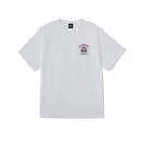 Obey Vicious Circle Classic T-Shirt White, t-shirt uit de Shepard Fairey Collection met geprinte graphic op borst en achterkant, regular fit, maten S-XL, verkrijgbaar bij Revert 95 Haarlem