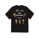 Obey Angels Above Classic T-shirt in de kleur Black, verkrijgbaar bij Revert 95 Haarlem