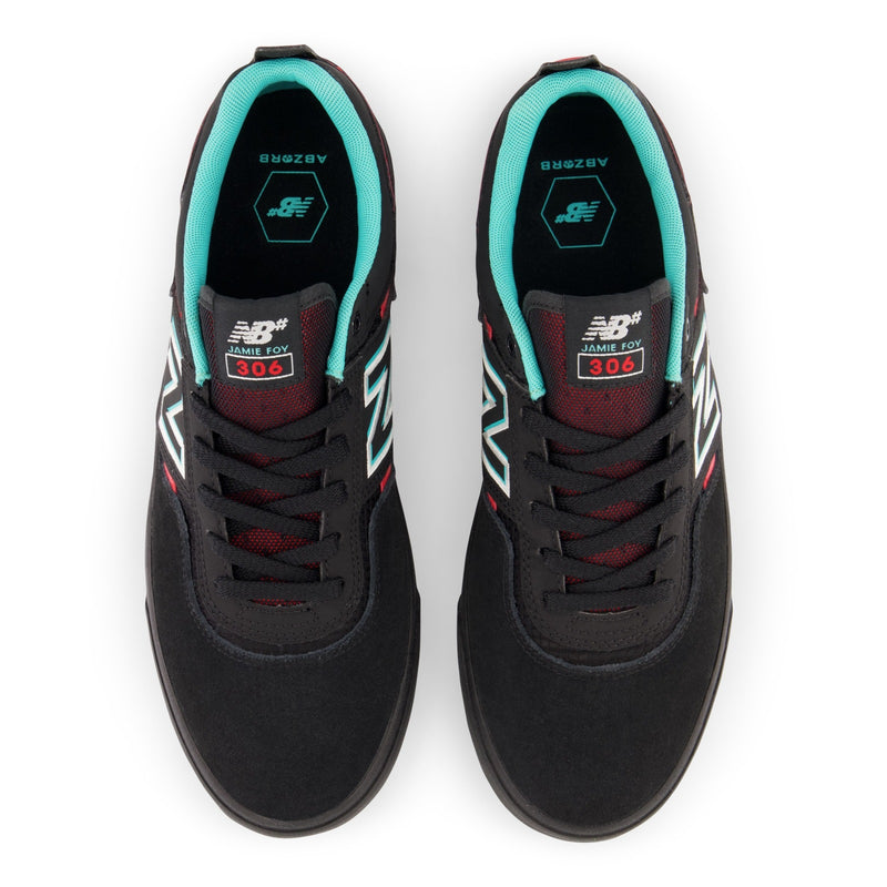 NB Numeric Jamie Foy 306 Black Electric Red