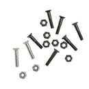 DGK Premium Bolts 1 inch Phillips, set van 8 zwarte Phillips head montagebouten en moeren voor skateboard trucks, verkrijgbaar bij Revert 95 Haarlem